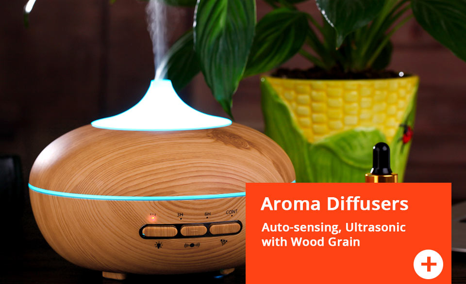 Aromatherapy diffusers