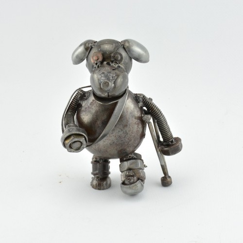 Dog metal sculpture | Get Well Soon Gift