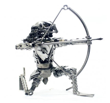 Predator Metal Sculpture : Recycled Metal art model