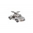 Mercedes Benz 300L Gullwing Silver Car Model