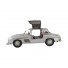 Mercedes Benz 300L Gullwing Silver Car Model