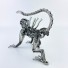 Crawling Alien Metal Sculpture model | Scrap Metal Sculpture Art 