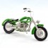 Handmade Motorcycle Aluminium Wire Art Gren 6 inches